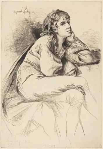 Thomas Haden of Derby, by Francis Seymour Haden