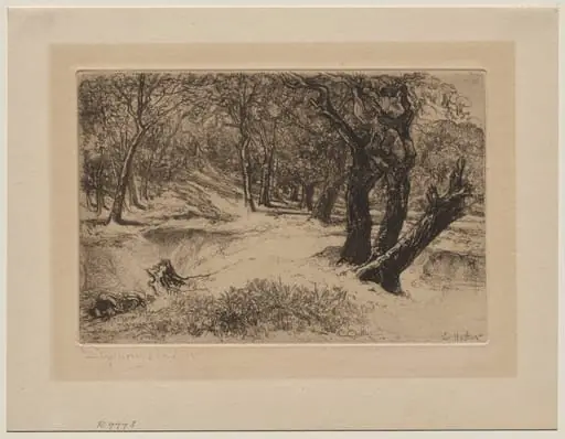 Three Sisters, by Francis Seymour Haden