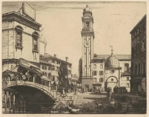S.S. Apostoli, Venice, by Francis Sydney Unwin
