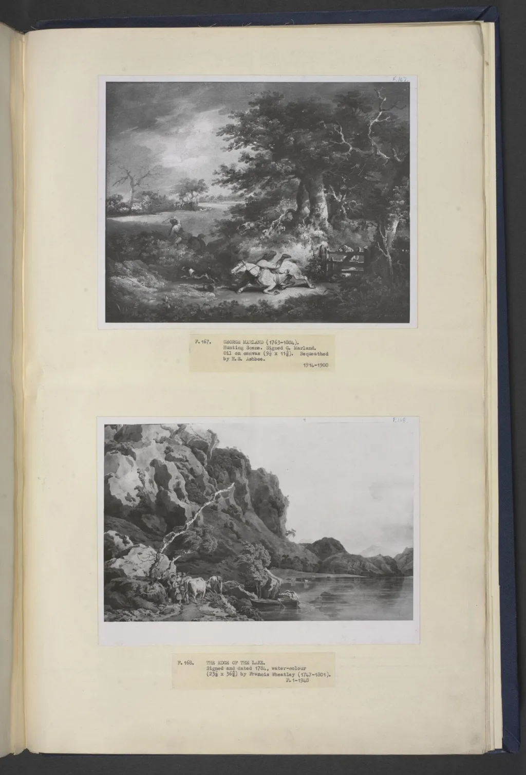 Lake Windemere, by Francis Wheatley, watercolor, 1784