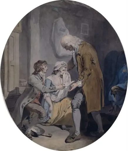The Reconciliation, by Francis Wheatley