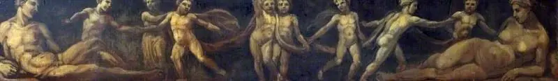 Frieze with Putti (decorative panel), by Francis Wollaston Moody