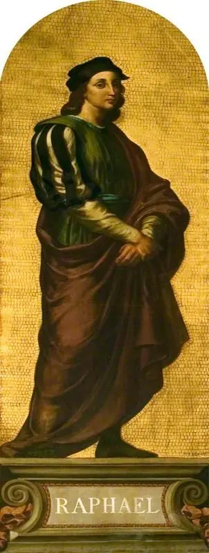 Raphael (1483–1520) (design for a mosaic in the Victoria and Albert Museum), by Francis Wollaston Moody