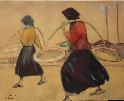 Femeie cu cobilița, by Francisc Șirato