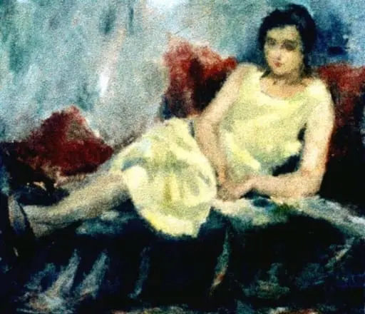 Femeie șezând, by Francisc Șirato