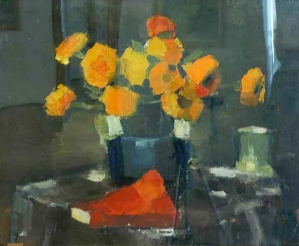 Flori galbene, by Francisc Șirato, unspecified, 1925