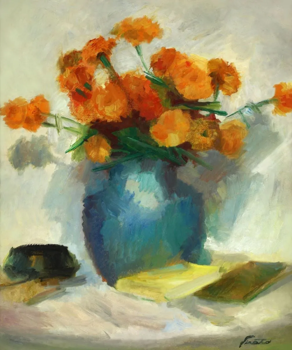 Flori în glastră, by Francisc Șirato, unspecified