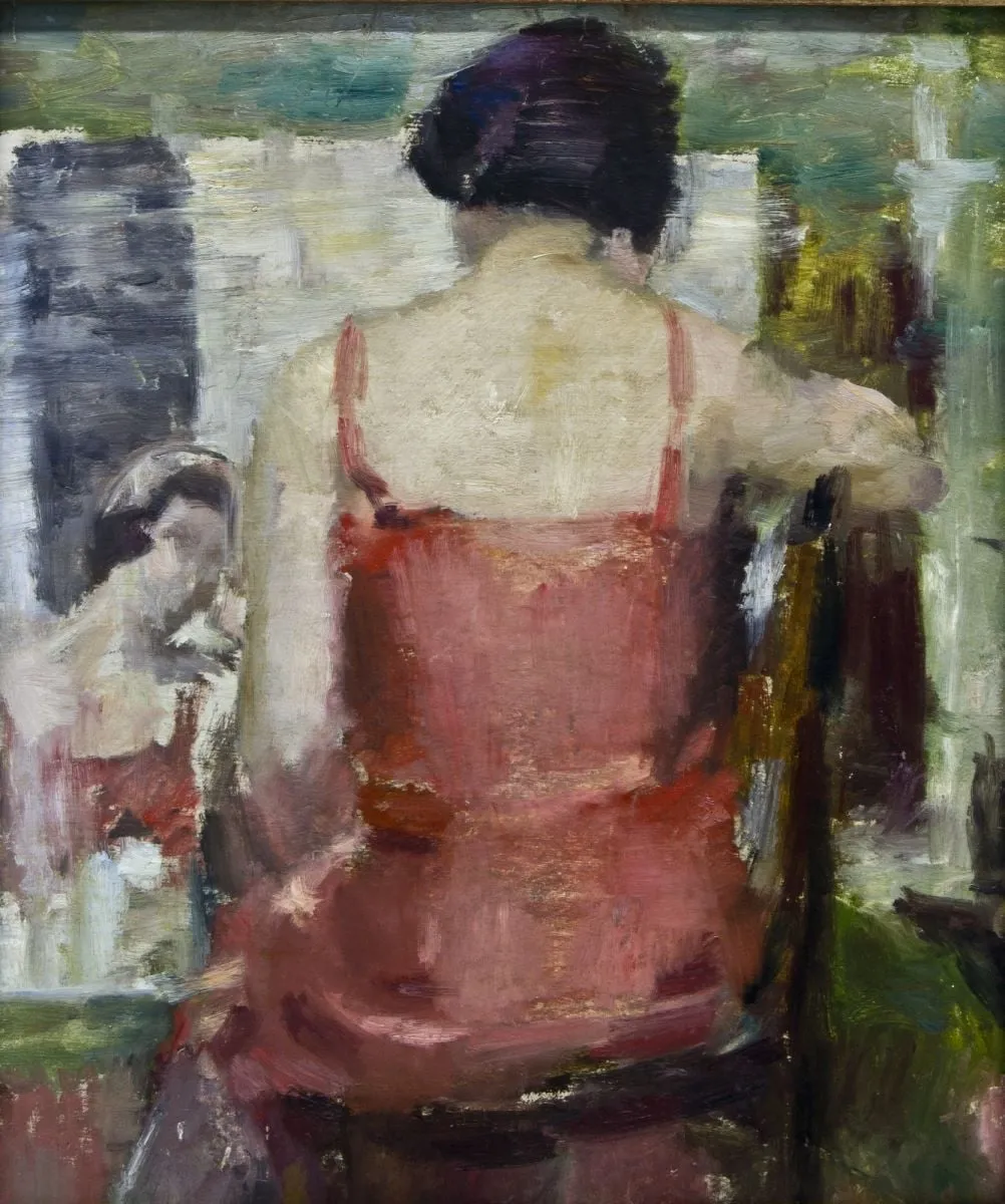 În fața oglinzii, by Francisc Șirato, 1934