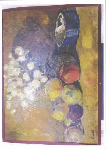 Natură statică cu flori și fructe, by Francisc Șirato