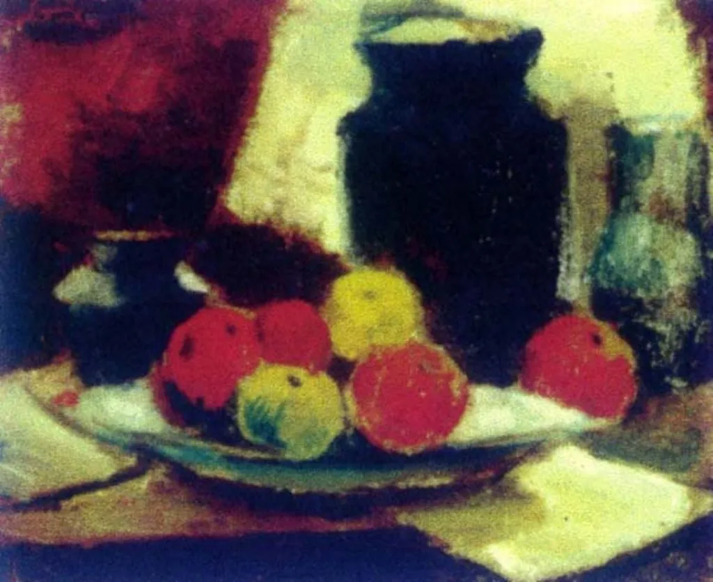 Natură statică cu mere, by Francisc Șirato, unspecified, 1925