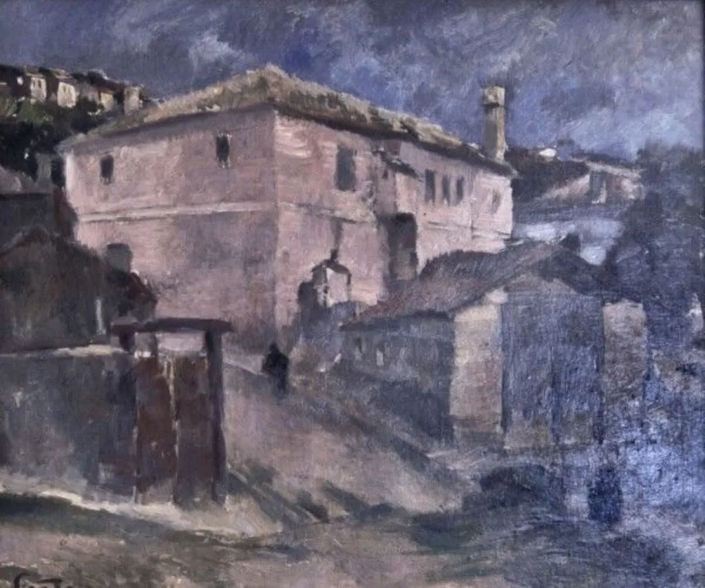 Peisaj din Dobrogea (Balcic), by Francisc Șirato, unspecified