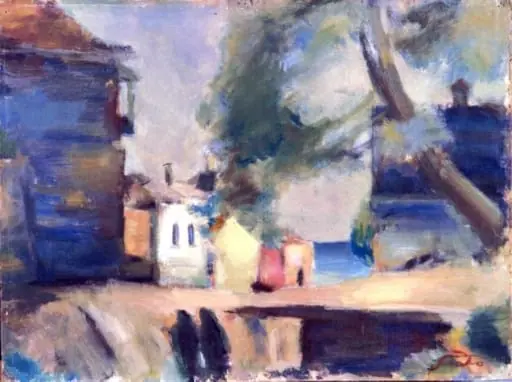 Peisaj montan (Balcic), by Francisc Șirato