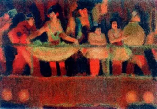 Saltimbancii, by Francisc Șirato