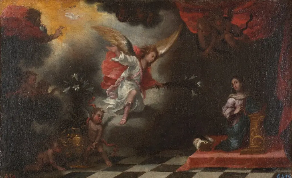 The Annunciation, by Francisco Antolínez