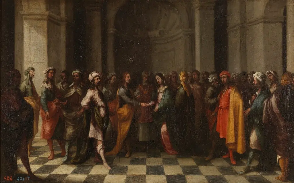 The Betrothal of the Virgin, by Francisco Antolínez