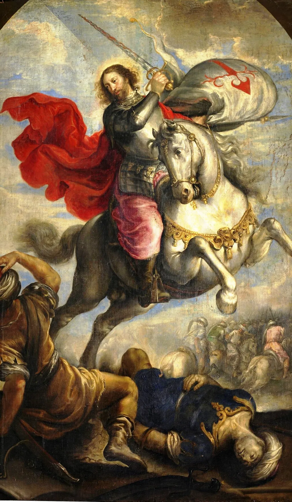 The Apostle Saint James or Saint James the Moor Slayer, by Francisco Camilo, oil, 1649