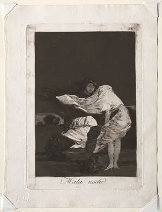 A Bad Night, Plate 36