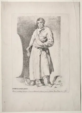 Aesop, by Francisco de Goya