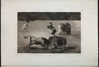 Bullfights: Another Madness of his in the Same Ring, by Francisco de Goya