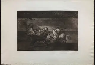 Bullfights:  The Death of Pepe Illo (3rd Composition)