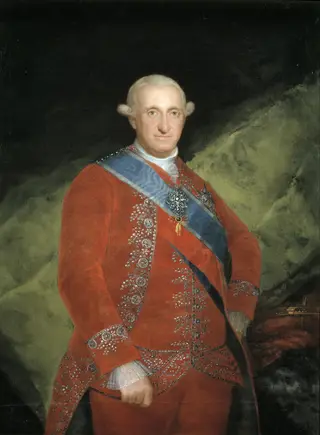 Charles IV in Red, by Francisco de Goya