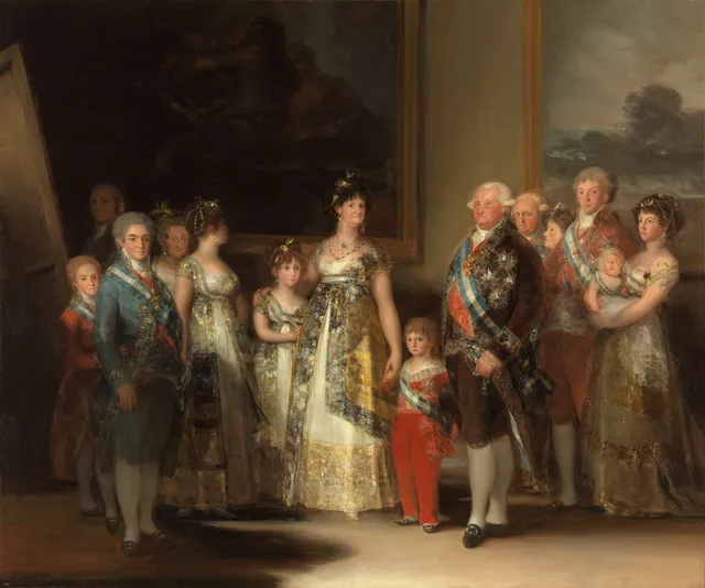 Charles IV of Spain and His Family — Francisco de Goya