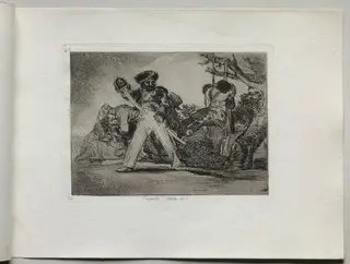 Disasters of War: That's Tough, by Francisco de Goya, 1815