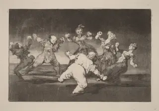 Disparate allegre (Merry Folly), by Francisco de Goya