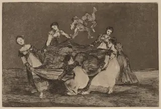 Disparate femenino (Feminine Folly), by Francisco de Goya