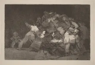 Disparate general (General Folly), by Francisco de Goya