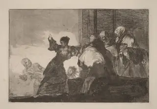 Disparate pobre (Poor Folly), by Francisco de Goya