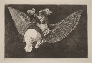 Disparate volante (Flying Folly), by Francisco de Goya