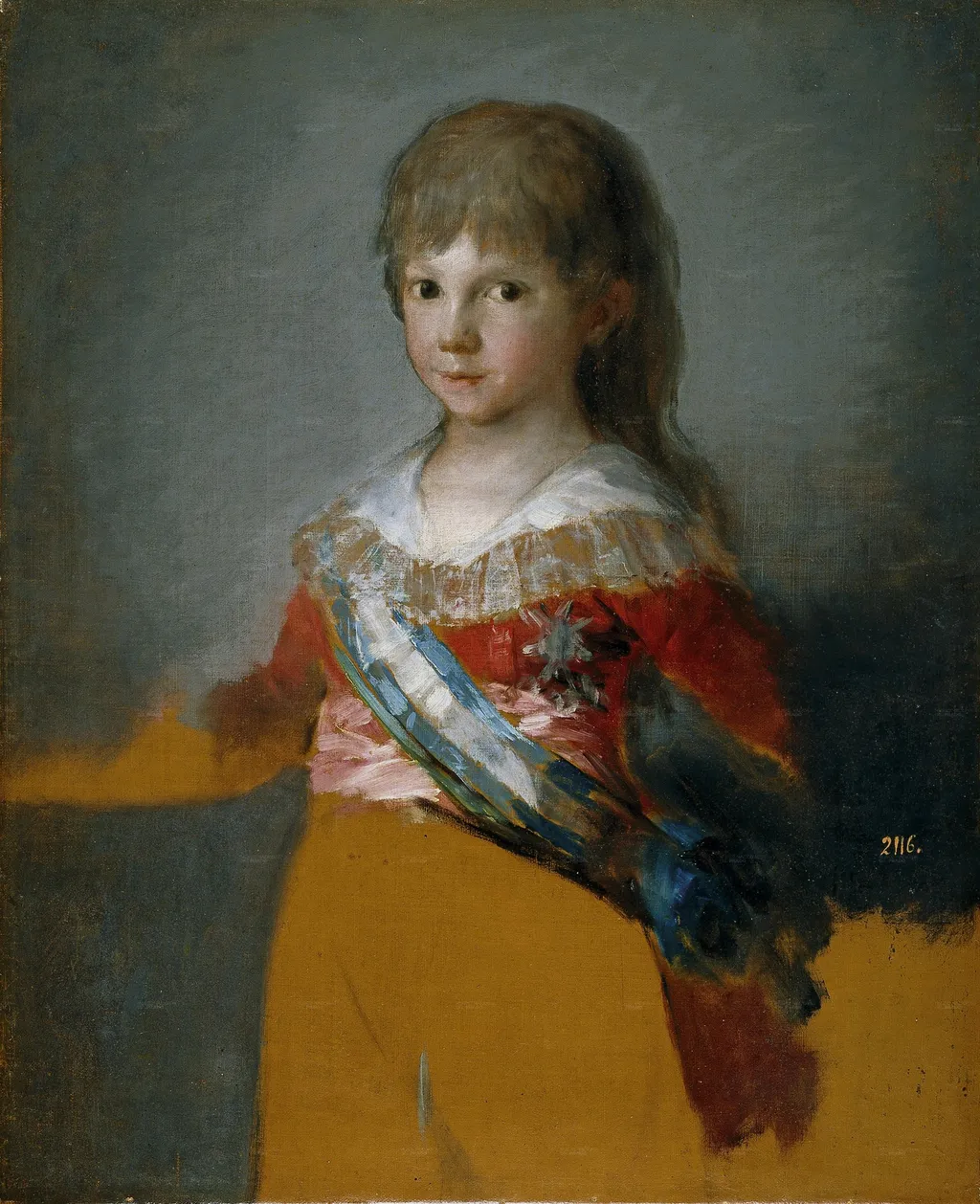 Инфант Франсиско де Паула, by Francisco de Goya, oil, 1800