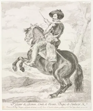 Gaspar de Guzman, by Francisco de Goya