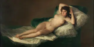La maja desnuda, by Francisco de Goya