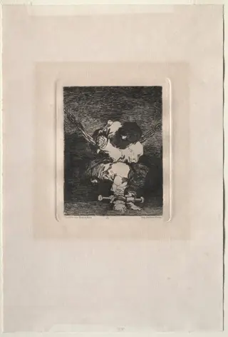 Little Prisoner, by Francisco de Goya