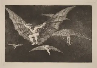 Modo de volar (A Way of Flying), by Francisco de Goya