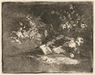 Nada (Nothing), by Francisco de Goya
