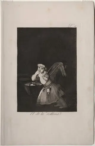 Nanny's Boy, Plate 4, by Francisco de Goya
