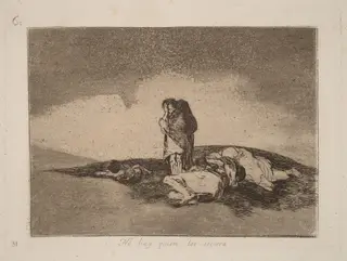No Hay Quien Los Socorra (Nobody Can Help Them), by Francisco de Goya