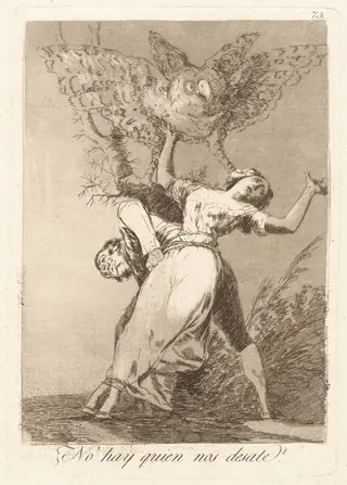 No hay quien nos desate? (Can't Anyone Untie Us?), by Francisco de Goya