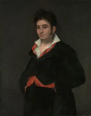 Portrait of Don Ramón Satué, by Francisco de Goya, 1823