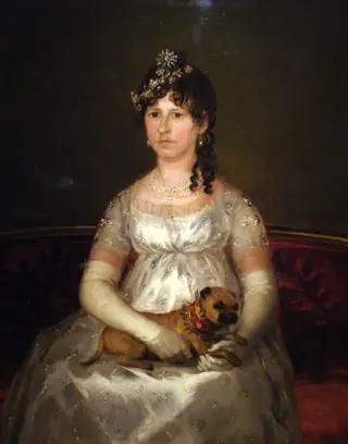 Portrait of Francisca Vicenta Chollet y Caballero, by Francisco de Goya, 1806