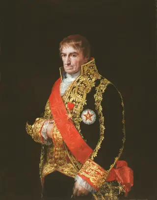 Portrait of General José Manuel Romero, by Francisco de Goya