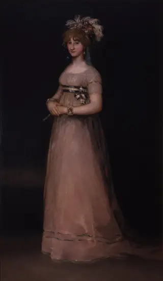 Portrait of María Luisa de Borbón y Vallabriga, by Francisco de Goya, 1800