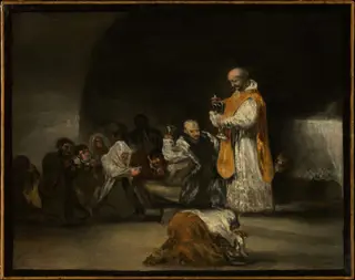 The Communion (A Mass), by Francisco de Goya