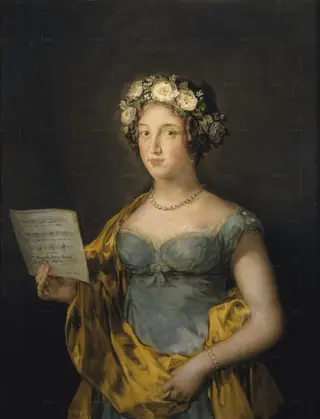 The Duchess of Abrantes, by Francisco de Goya, 1816