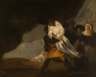 The Hanged Monk, by Francisco de Goya