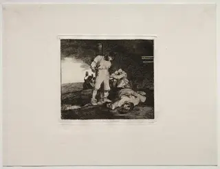 The Horrors of War:  And There's No Help For It, by Francisco de Goya