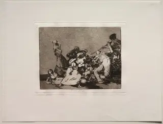 The Horrors of War:  And They are Like Wild Beasts, by Francisco de Goya, 1815